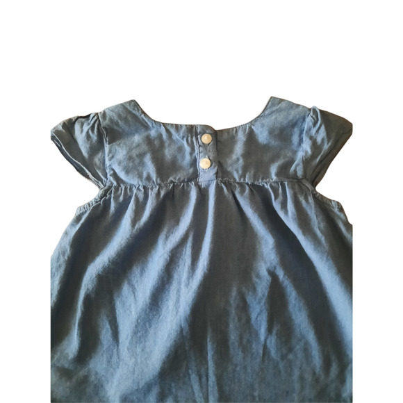 Bundle of 2 Children's Place Size 3T Girl Short Sleeve Blue Purple Tops - Picture 5 of 10